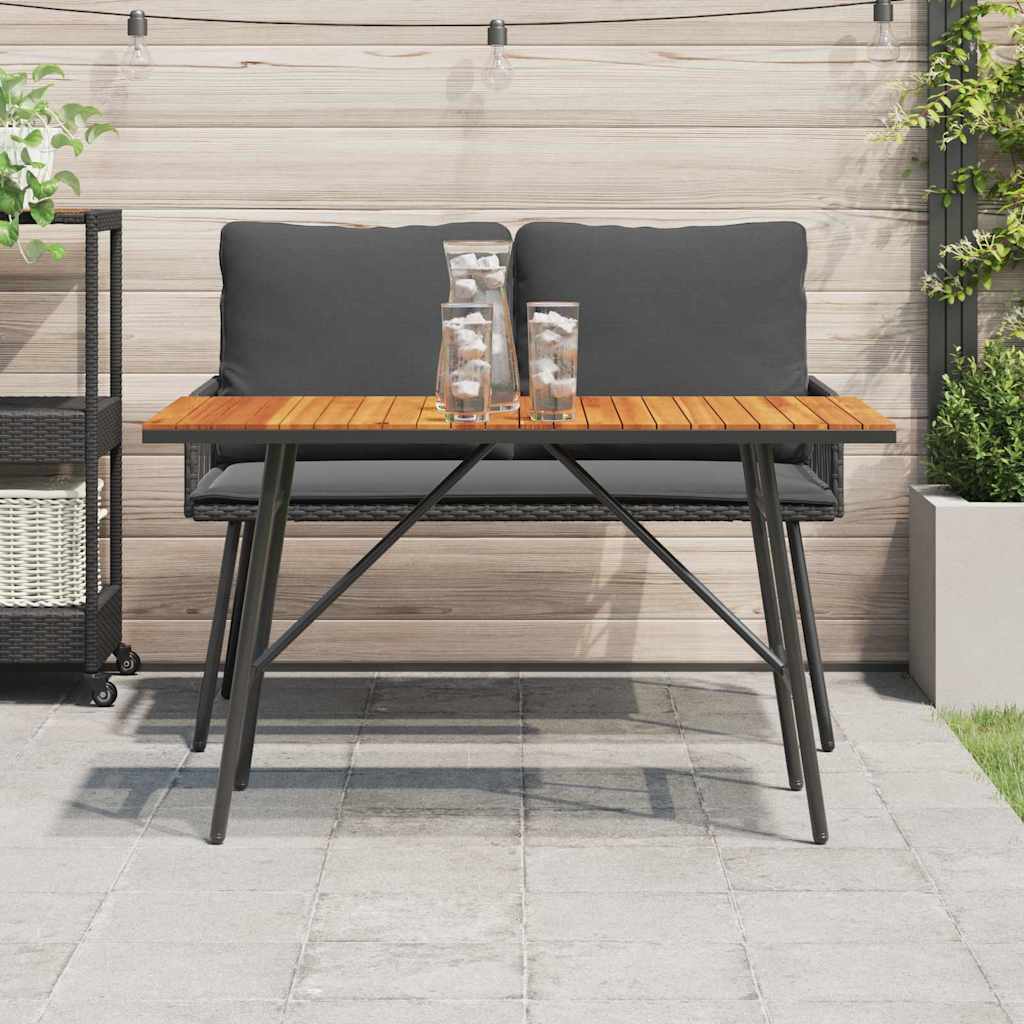 Dining Table Brown 110 x 55 x 62 cm Solid Acacia wood